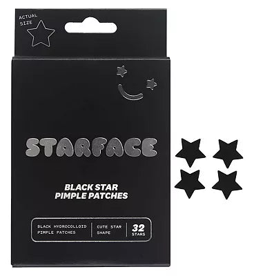 STARFACE Black Star Pimple Patches