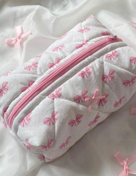 Pink Ribbon Makeup bag