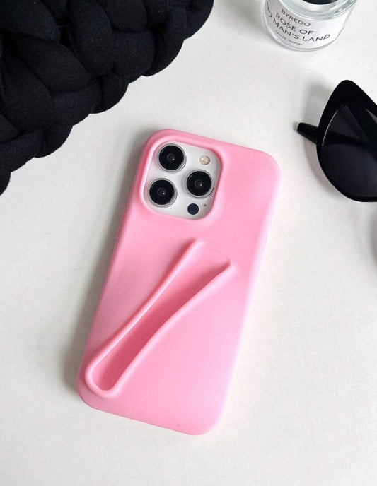 Lip phone case - pink